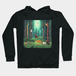 Pixel Forest Hoodie